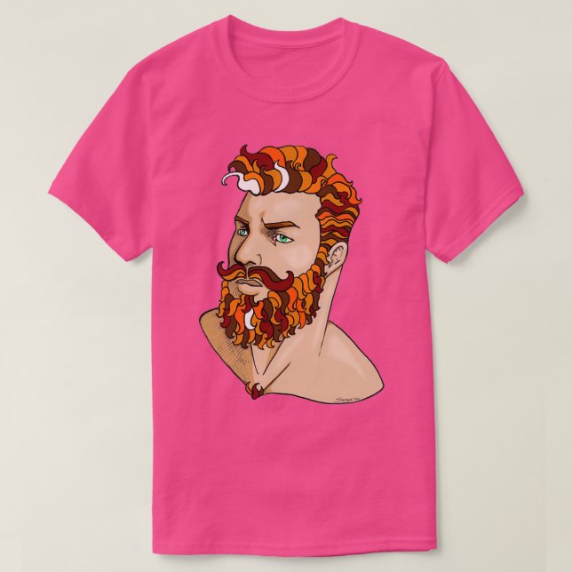 Camiseta Banda de barbas 29 (Diseño del anverso)