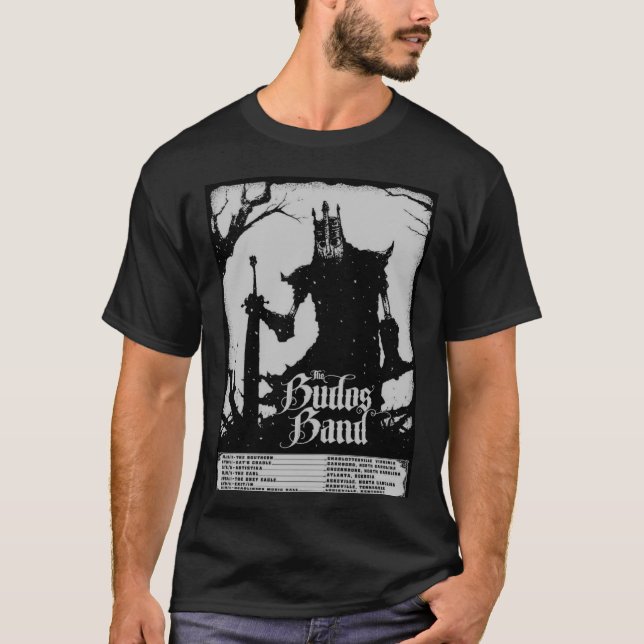 Camiseta Banda de Budos (Anverso)