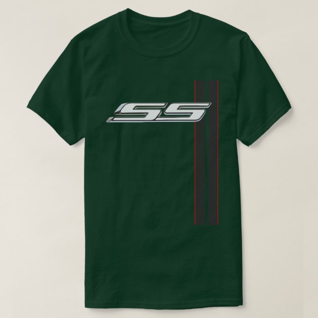 Camiseta Banda de carreras súper deportiva Camaro SS (Diseño del anverso)