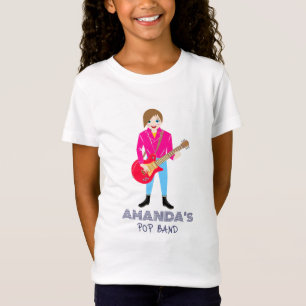 Camiseta Banda de chicas de música retro Birthday Party