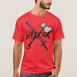 Camiseta Banda de clase Warrior Fantasy RPG