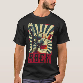 Camiseta Banda de concierto de rock 70S 80S