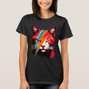 Camiseta Banda de conciertos de rock de gato retro Niños F
