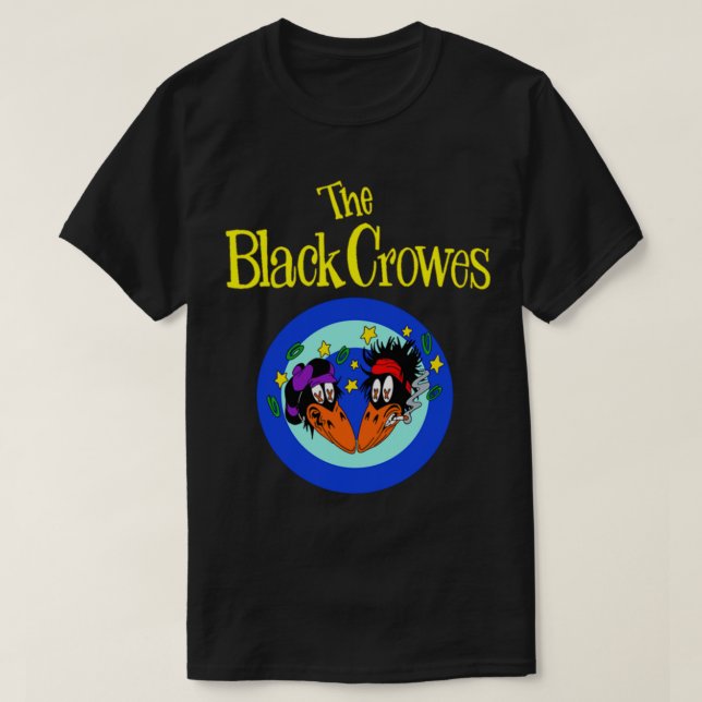Camiseta banda de coronas negras (Diseño del anverso)