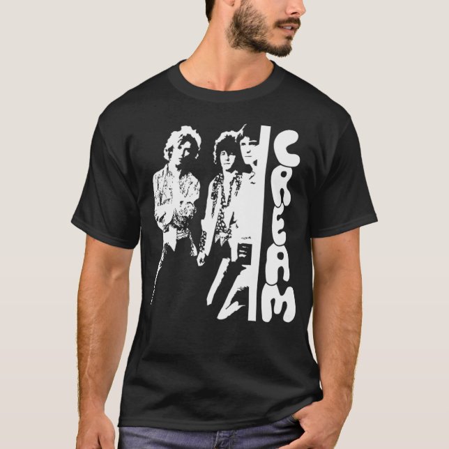 Camiseta Banda de crema (Anverso)