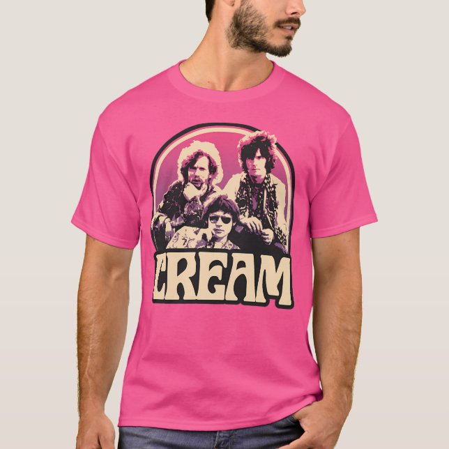 Camiseta Banda de crema (Anverso)