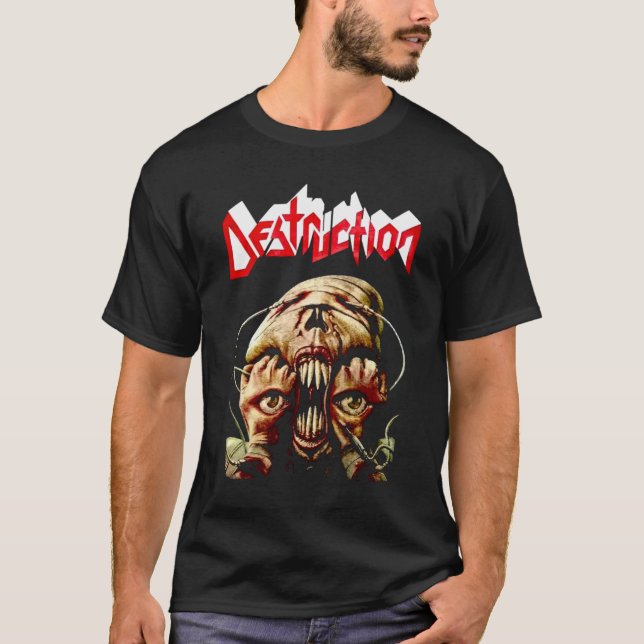Camiseta banda de destrucción jj2 destrucción tshir (Anverso)