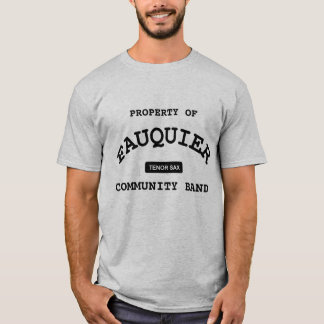Camiseta Banda de Fauquier -- SAXO TENOR