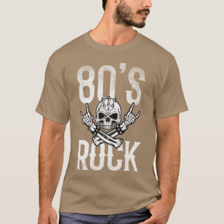 Camiseta Banda de guitarra de música desgastada de rock and