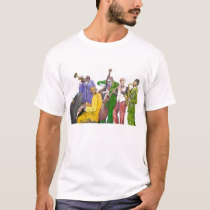 Camiseta "Banda de jazz "