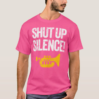 Camiseta Banda de jazz de la escuela de marcha cierra silen