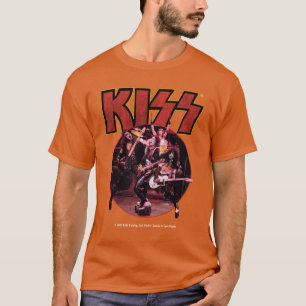 Camiseta Banda de Kiss divertida