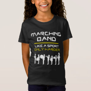 Camiseta Banda De Marcha Como Un Deporte Sólo Músicos Más D