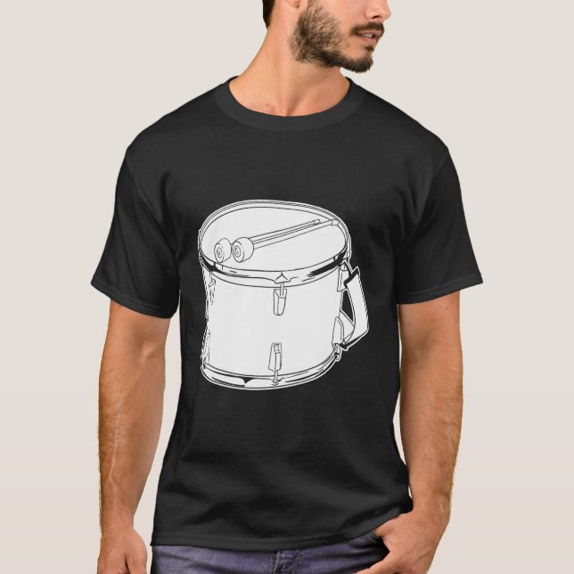 Camiseta Banda de marcha de músico (Anverso)
