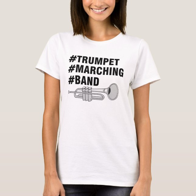 Camiseta Banda de marcha de Trumpet (Anverso)