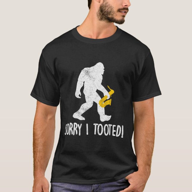 Camiseta Banda de Marcha divertida saxofón (Anverso)