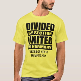Camiseta Banda de marcha | Divididos y unidos