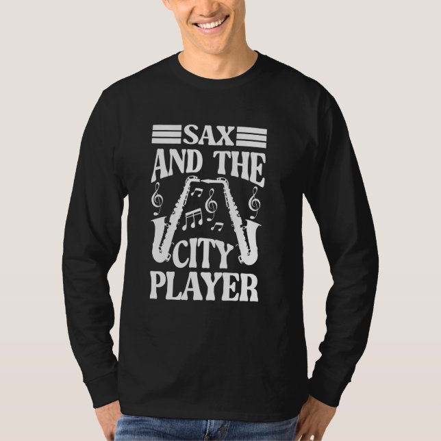 Camiseta Banda de Marcha Jazz Saxofón (Anverso)