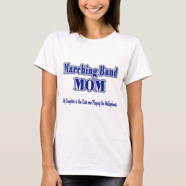 Camiseta Banda de marcha Mamá/ Mellophone (Anverso)