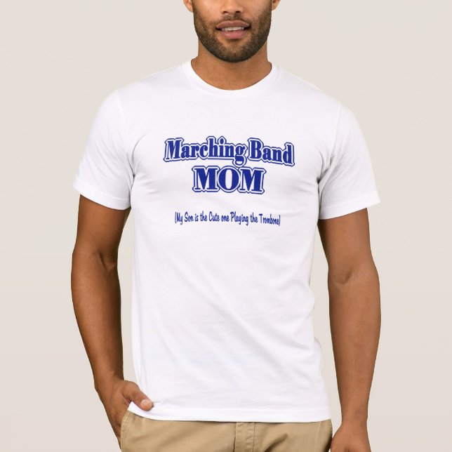 Camiseta Banda de marcha mamá/ trombona (Anverso)