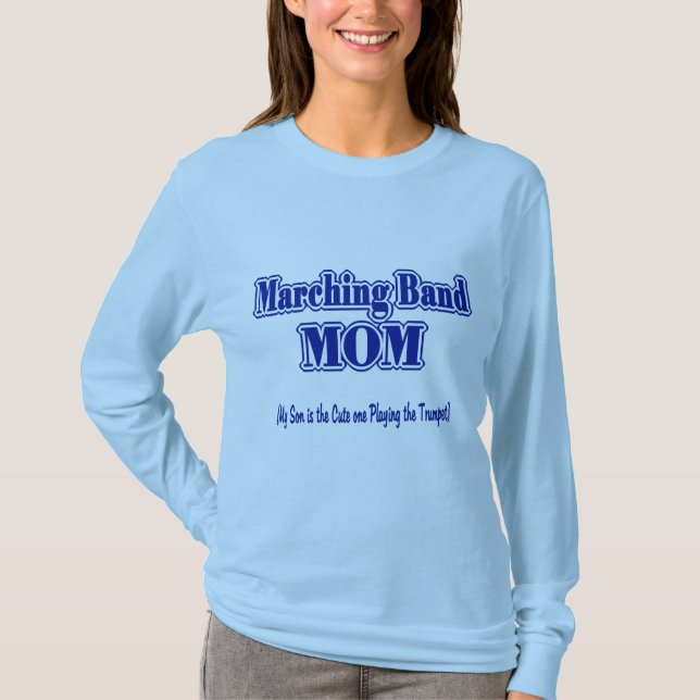 Camiseta Banda de marcha mamá/ Trumpet (Anverso)
