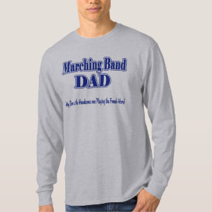 Camiseta Banda de marcha papá/ Cuerno francés