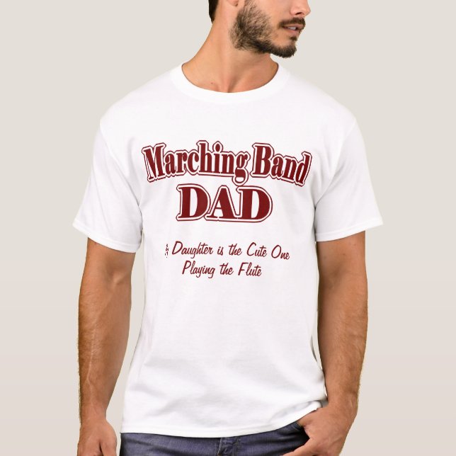 Camiseta Banda de marcha papá/ hija (Anverso)