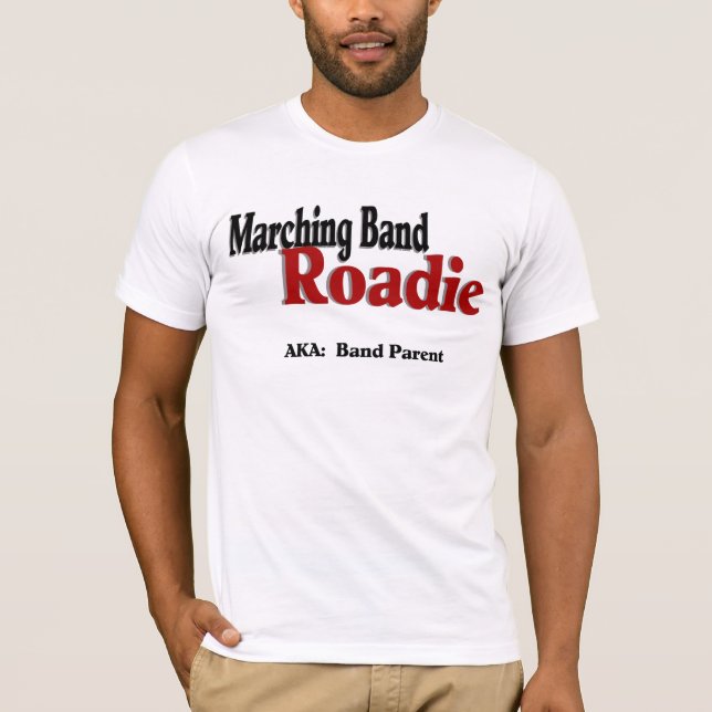 Camiseta Banda de marcha Roadie (Anverso)