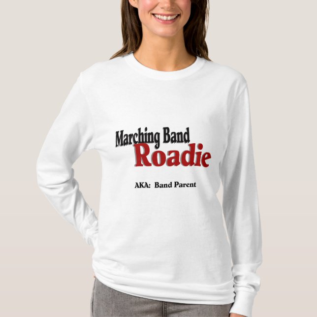 Camiseta Banda de marcha Roadie (Anverso)