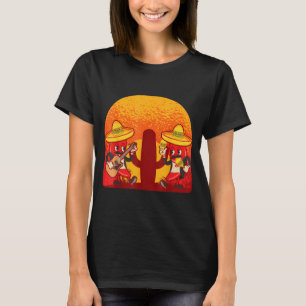 Camiseta Banda de mariachi de chile rojo chiles picantes
