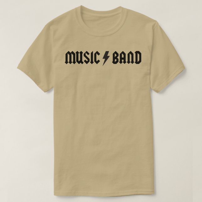 Camiseta Banda de música 30 Rock ACDC Cómo haces compañeros (Diseño del anverso)