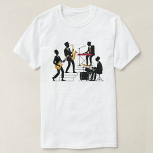 Camiseta Banda de música de Silhouette