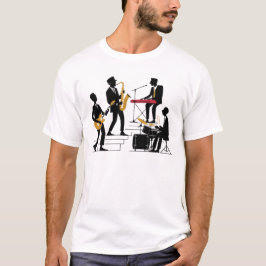 Camiseta Banda de música de Silhouette