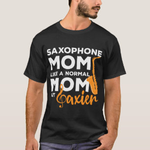 Camiseta Banda de música jazz de mujeres Coolaophone Mom Wo