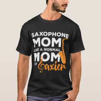 Camiseta Banda de música jazz de mujeres Coolaophone Mom Wo