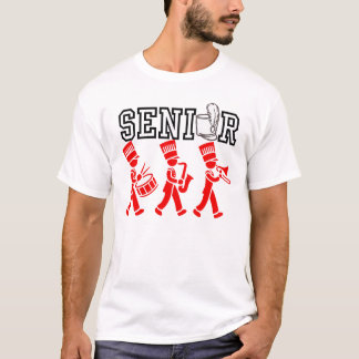 Camiseta Banda de Música Marchante Senior con Silueta Roja