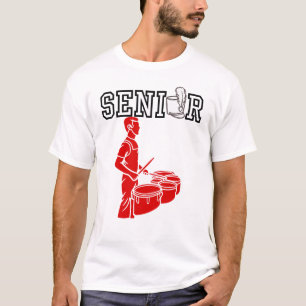 Camiseta Banda de Música Marchante Senior con Tambores Cuád