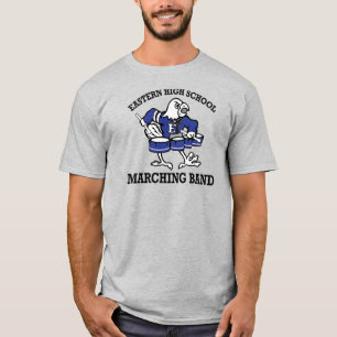 Camiseta Banda de Música Marching Eastern Eagles Retro Unis