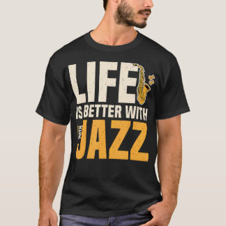 Camiseta Banda de Músico de Jazz Trompeta Baile de Jazz Peq
