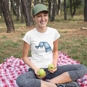 Camiseta Banda de película azul