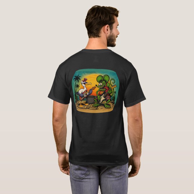 Camiseta Banda de Playa (Reverso completo)