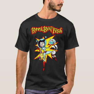 Camiseta Banda de Punk Rock Colorida