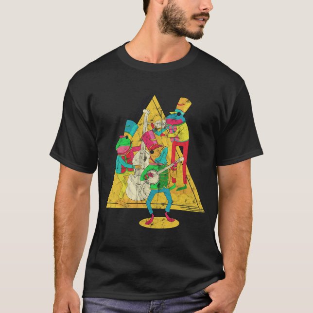 Camiseta Banda de ranas (Anverso)