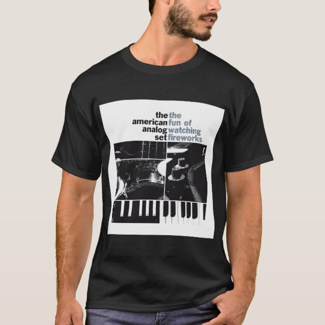 Camiseta Banda de rock analógico estadounidense (Anverso)