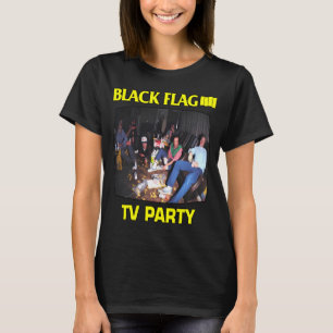 Camiseta banda de rock Black Flag