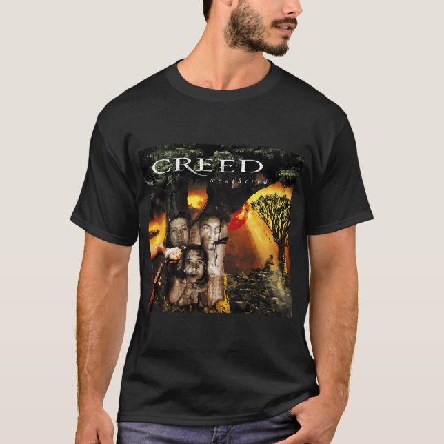 Camiseta Banda de Rock Creed (Anverso)