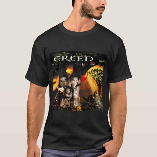 Camiseta Banda de Rock Creeds (Anverso)