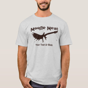 Camiseta Banda de rock de carne de alce