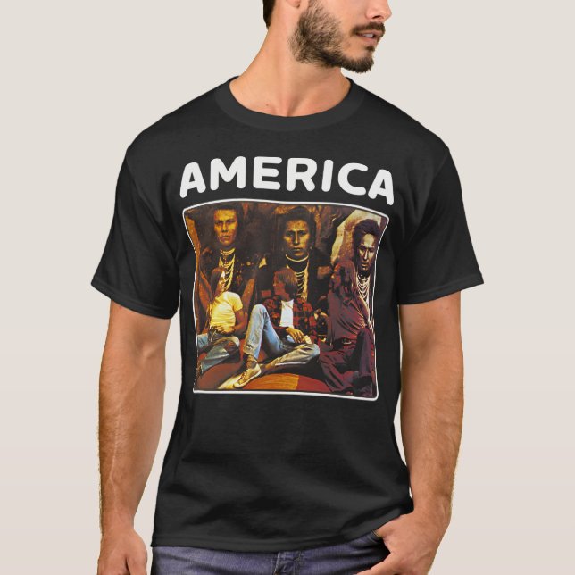 Camiseta Banda de rock de Estados Unidos (Anverso)