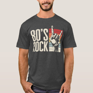 Camiseta Banda de Rock de los 80 Regalo de 80s Rockee para